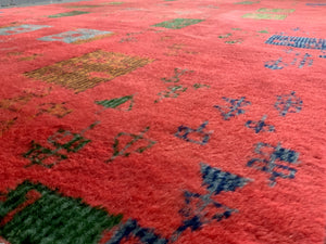 Turkish vintage Müren Isparta rug (265 x 158cm)