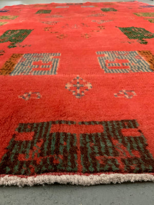 Turkish vintage Müren Isparta rug (265 x 158cm)