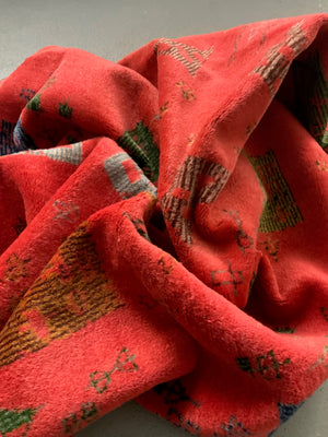 Turkish vintage Müren Isparta rug (265 x 158cm)