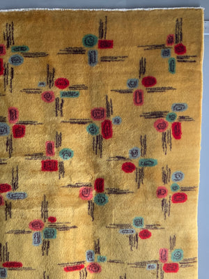 Turkish vintage Müren Isparta rug (240 x 148cm)