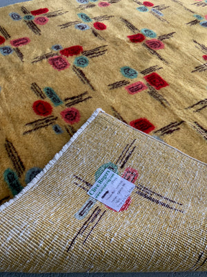 Turkish vintage Müren Isparta rug (240 x 148cm)