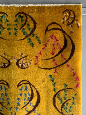 Turkish vintage Müren Isparta rug (202 x 120cm)