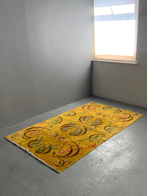 Turkish vintage Müren Isparta rug (202 x 120cm)