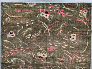 Turkish vintage Müren Isparta large rug (250 x 190cm)