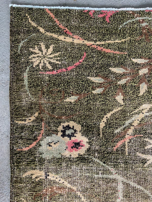 Turkish vintage Müren Isparta large rug (250 x 190cm)