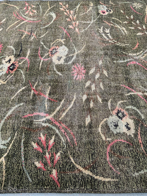 Turkish vintage Müren Isparta large rug (250 x 190cm)