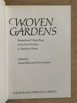 Woven Gardens. Black, David.