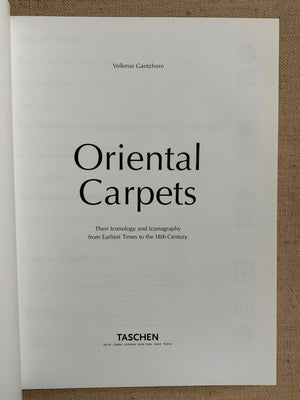 Oriental Carpets. Gantzhorn, Volkmar.