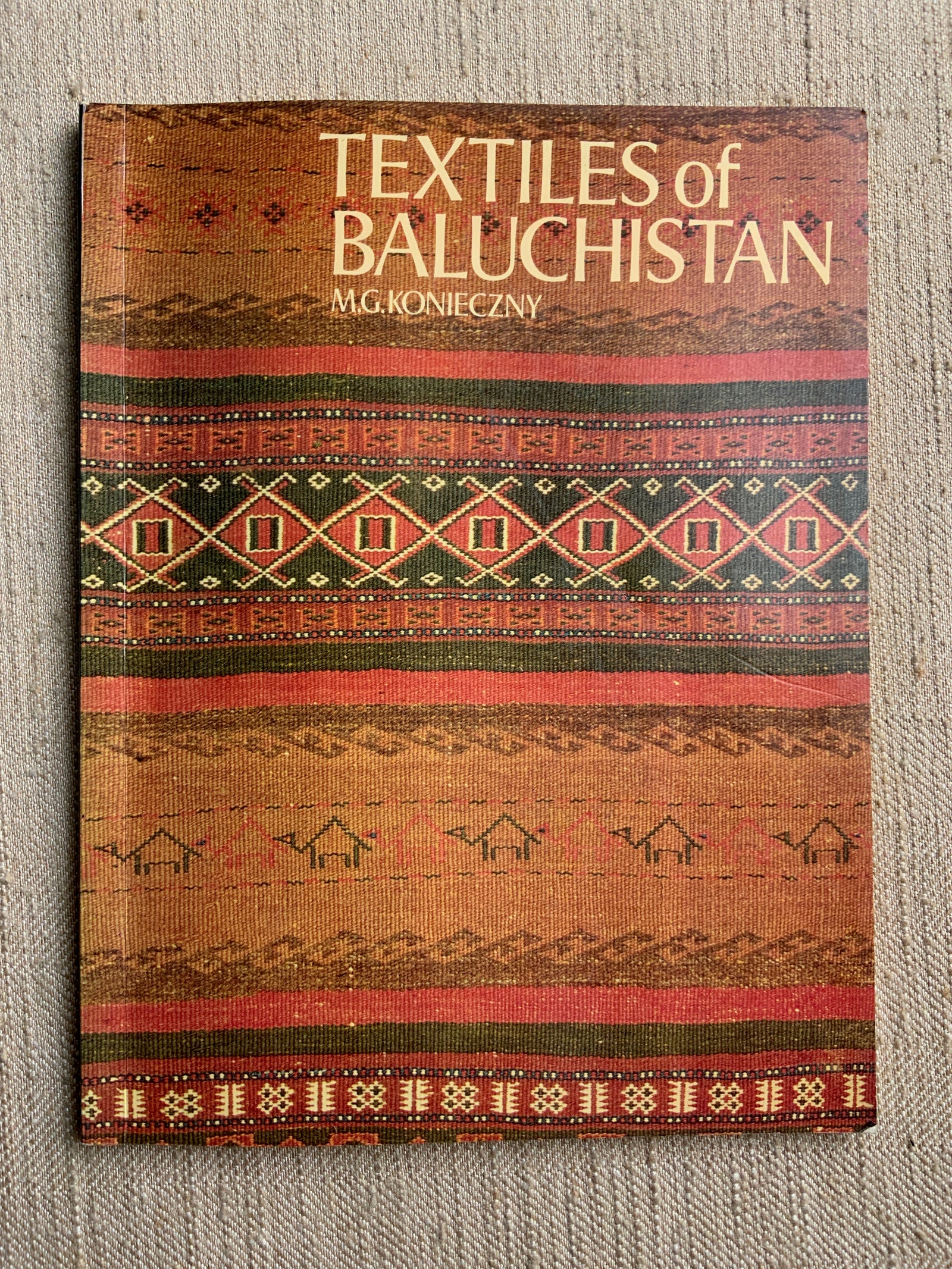 Textiles of Baluchistan. Konieczny, M. G.