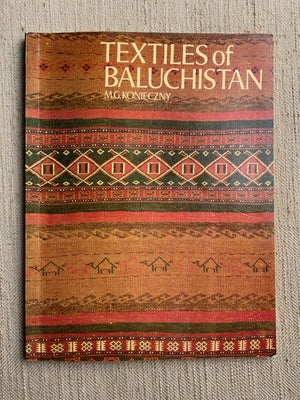 Textiles of Baluchistan. Konieczny, M. G.