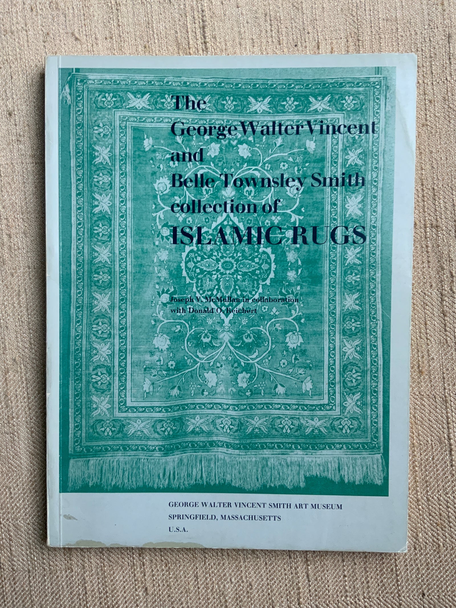 Vincent & Smith Collection of ISLAMIC RUGS. McMullan, Joseph V.