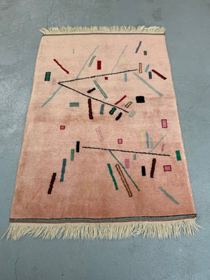 Turkish contemporary rug after Müren (148 x 102cm)