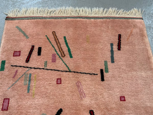 Turkish contemporary rug after Müren (148 x 102cm)