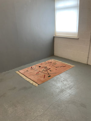 Turkish contemporary rug after Müren (148 x 102cm)