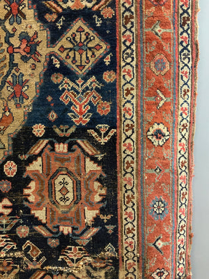 Kurdish antique kelleigh carpet (346 x 154cm) *AF
