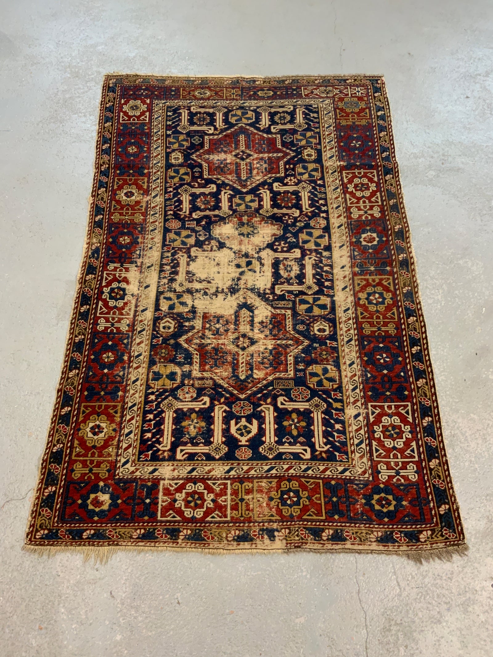 Caucasian antique Kuba rug (180 x 118cm) *AF