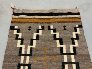 Navajo small vintage flatweave blanket rug (102 x 64cm)
