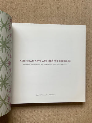 Ayre, Dianne et al. : American Arts & Crafts Textiles