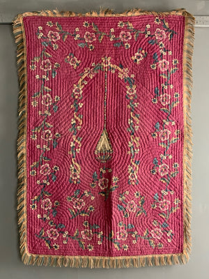 Turkish Kandiklii antique quilt (143 x 98cm)