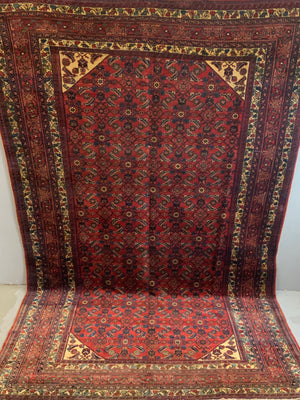 Vintage Hamadan / Malayer carpet with Herati design (334 x 228cm)