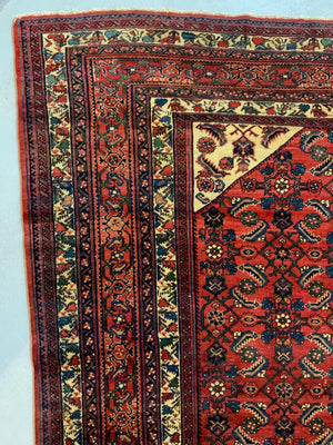 Vintage Hamadan / Malayer carpet with Herati design (334 x 228cm)