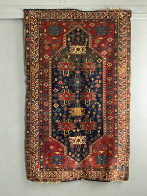 Caucasian antique Shirvan rug (211 x 129cm) *AF