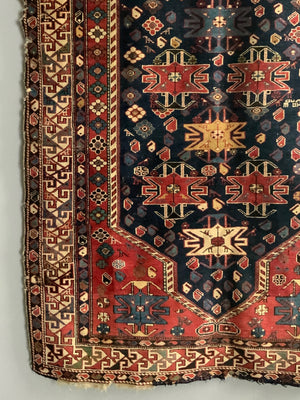 Caucasian antique Shirvan rug (211 x 129cm) *AF
