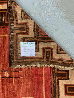 Art Deco tufted rug (170 x 90cm)