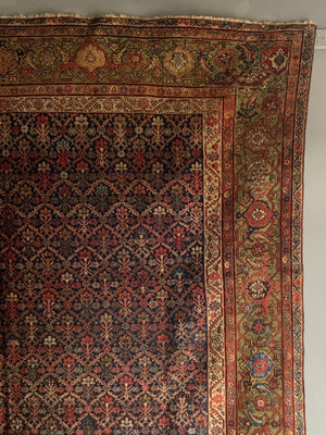 Antique Feraghan carpet (386 x 202cm)