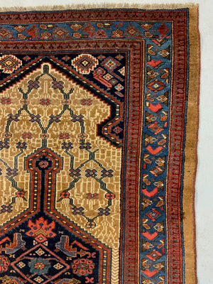 Hamadan vintage rug of camel ground (190 x 125cm)