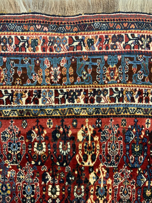 Gashguli boteh design large rug (246 x 160cm)