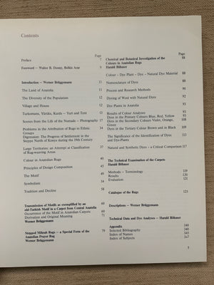 Bruggemann & Bohmer : Rugs of the Peasants and Nomads of Anatolia