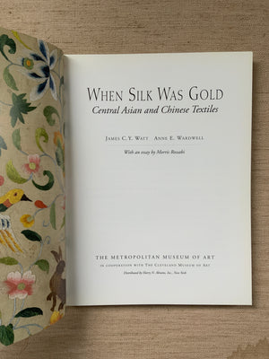 Watt & Wardwell. : When Silk Was Gold