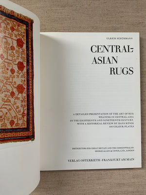 Schurmann, Ulrich. : Central-Asian Rugs