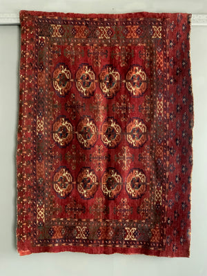 Turkmen Ersari Amu Darya antique chuval (102 x 137cm)