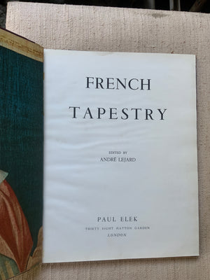 Elek, Paul : French Tapestry