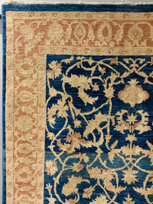 Indian 'Ziegler' design small carpet (254 x 180cm)