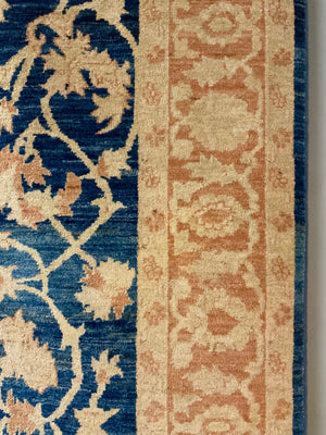 Indian 'Ziegler' design small carpet (254 x 180cm)