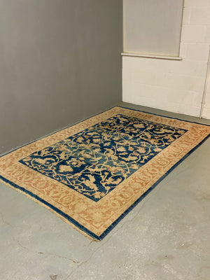 Indian 'Ziegler' design small carpet (254 x 180cm)