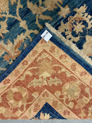 Indian 'Ziegler' design small carpet (254 x 180cm)