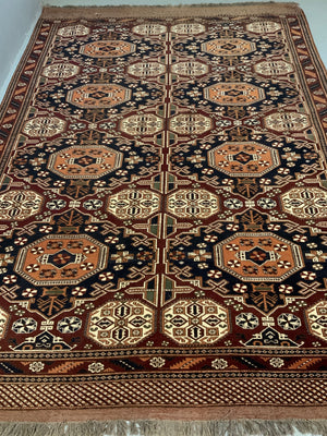 Afghan / Pakistan modern small carpet (284 x 200cm)