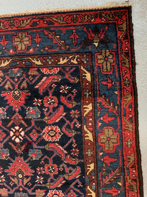 Hamadan Kurdish village rug (206 x 100cm)