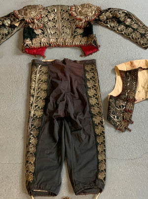 Spanish Novilleros (Novice) Matador vintage suit outfit