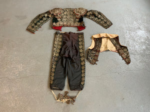 Spanish Novilleros (Novice) Matador vintage suit outfit
