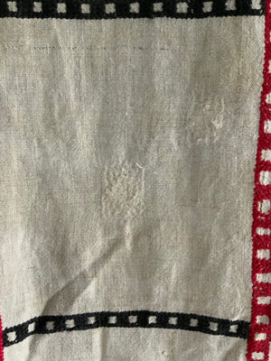 Balkan cotton embroidered cover (155 x 125cm)