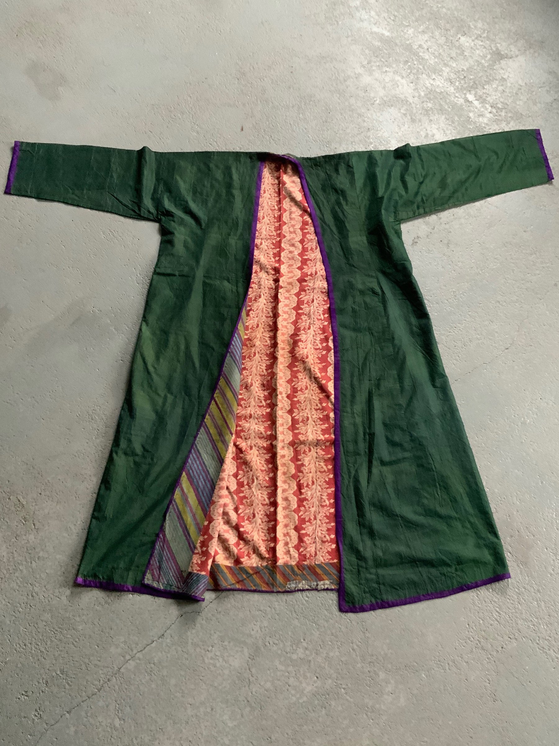 Uzbekistan antique silk robe