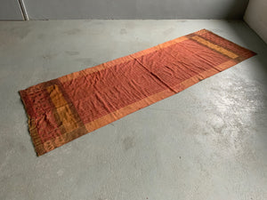 Sumatran Minangkabau silk / gilt selendang (258 x 83cm)