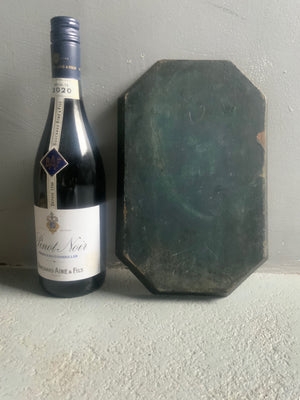 Kashmir antique painted wood tray (28 x 18cm)