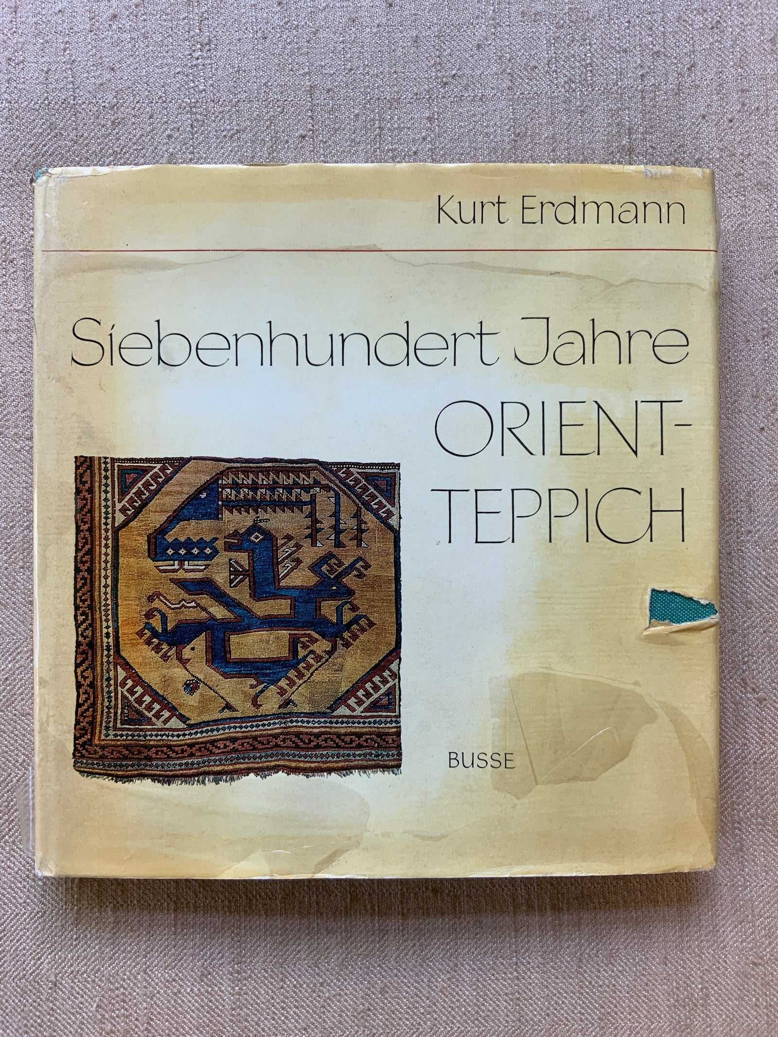 Erdmann, Kurt. : Siebenhundert Jahre Orientteppich