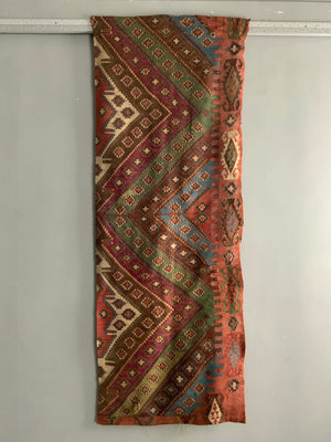Turkish Reşwan or Reyhani kilim fragment (198 x 73cm)